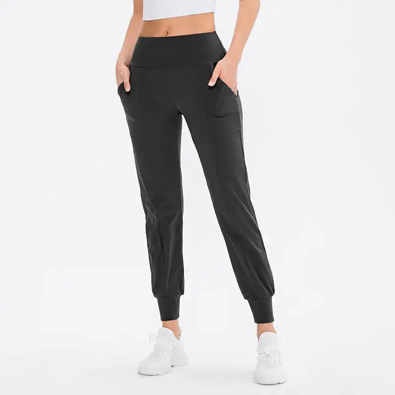 High Waist Loose Tapered Yoga Pants for Women