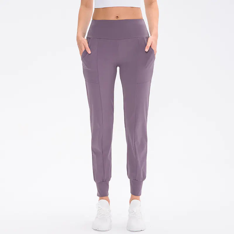 High Waist Loose Tapered Yoga Pants for Women