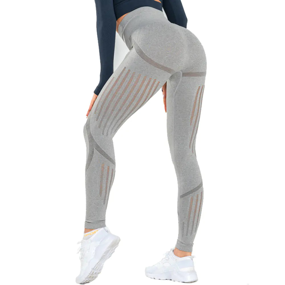 High Waist Knitted Yoga Pants for Women
