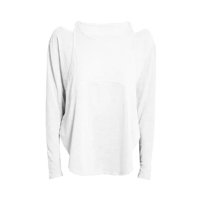 Loose Long Sleeve Yoga Crop Top for Women Fitness Wear