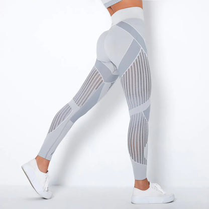 High Waist Seamless Yoga Pants for Women
