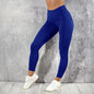 High Waist Stitching Sports Leggings
