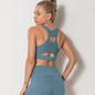 Sports Mesh Stitching Beauty Back Bra