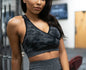 Camouflage Seamless Yoga Pants Set for Women