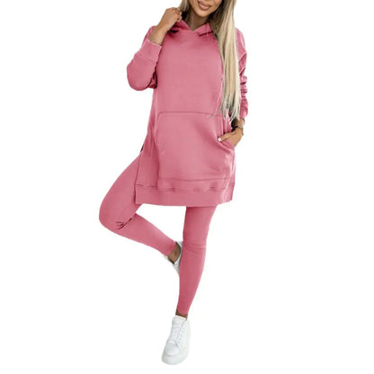 2024 New Sports Leisure Hoodie and Leggings Set