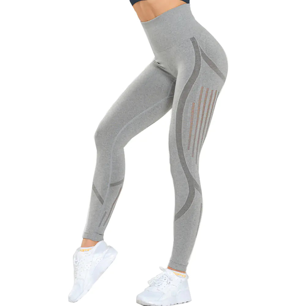 High Waist Knitted Yoga Pants for Women
