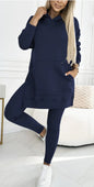 2024 New Sports Leisure Hoodie and Leggings Set