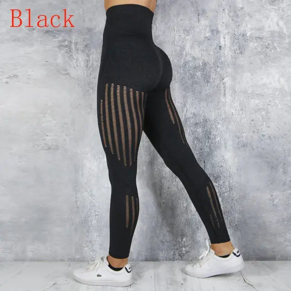 High Waist Knitted Yoga Pants for Women