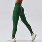 Seamless High Waist Peach Yoga Leggings